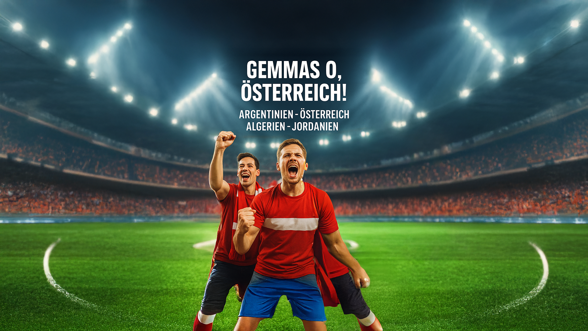 Historie, Stars & Chancen – Österreich gegen Argentinien, Algerien, Jordanien