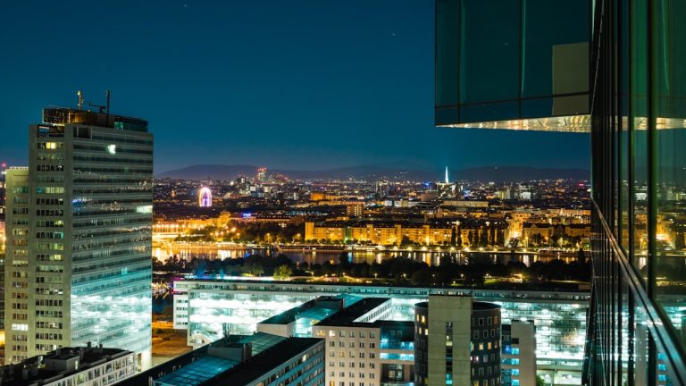 Photo Vienna architecture: skyline, buildings