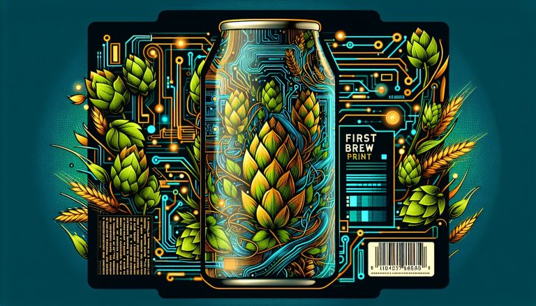 Der erste Bier-Print: Wie ich mit KI mein eigenes Bieretikett gestaltete
