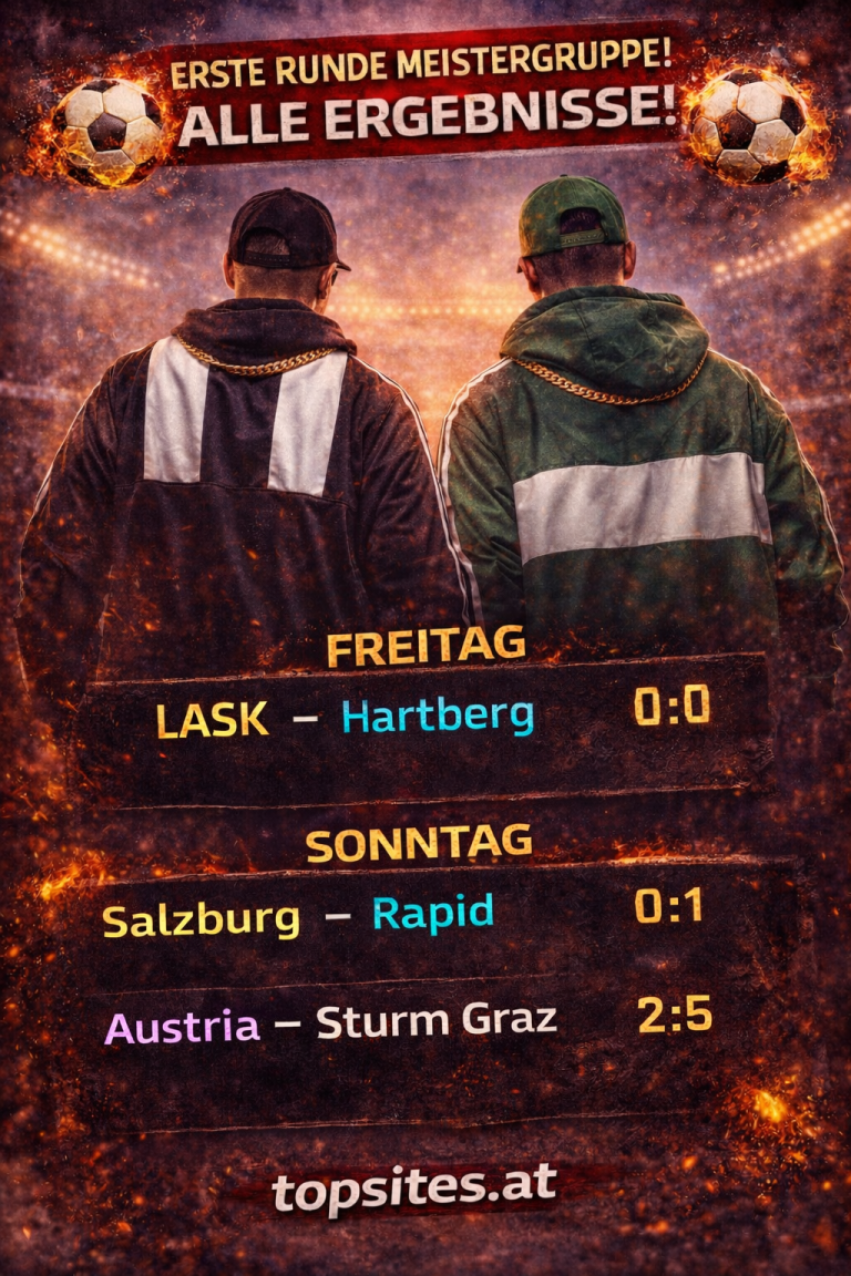 Rapid schockt Salzburg, Sturm zerlegt Austria – und jetzt greift der LASK auch noch nach dem Cup