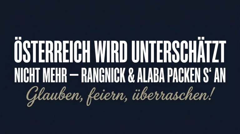 Ganz Österreich unterschätzt dieses Nationalteam bei der WM 2026